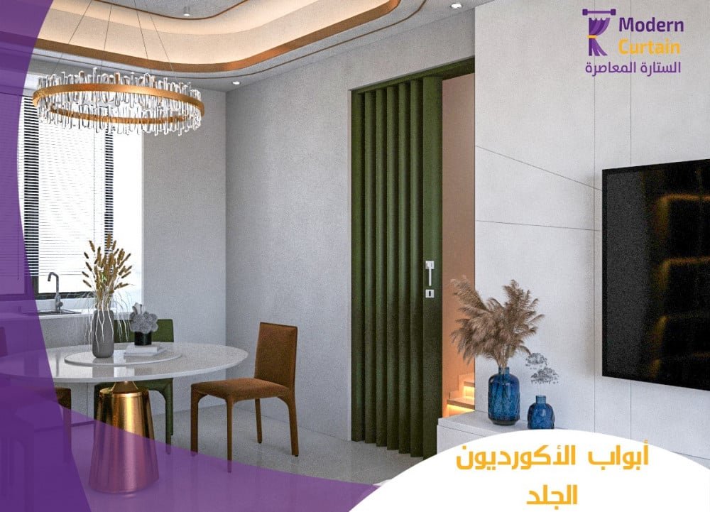 أبواب سحاب جلد سادة مقاس 100x200