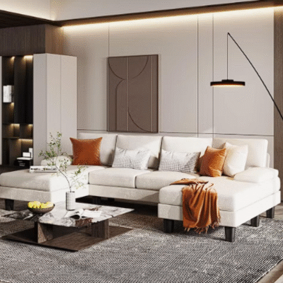 تصميم داخلي لغرفة الجلوس مقاس 3×3